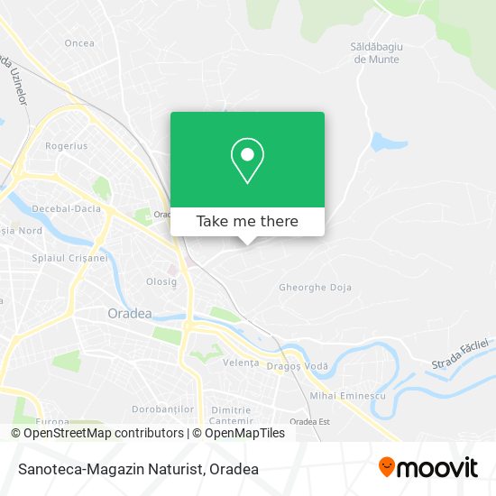 Sanoteca-Magazin Naturist map
