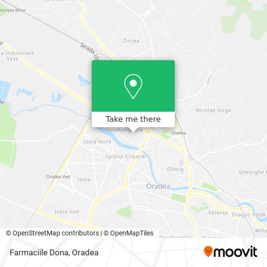 Farmaciile Dona map