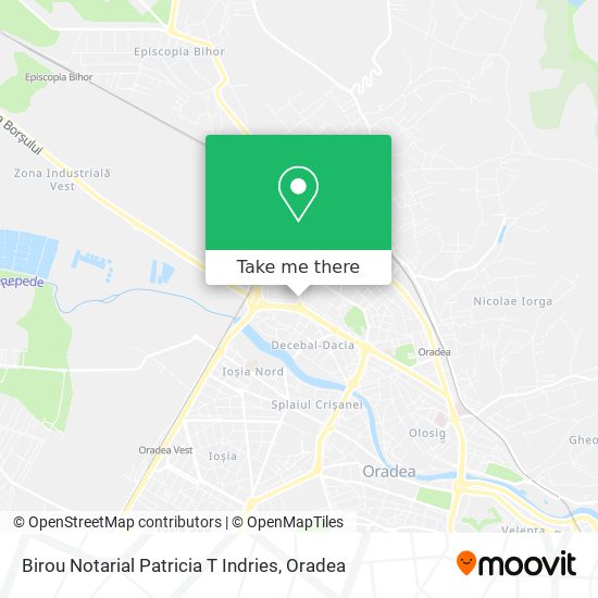 Birou Notarial Patricia T Indries map