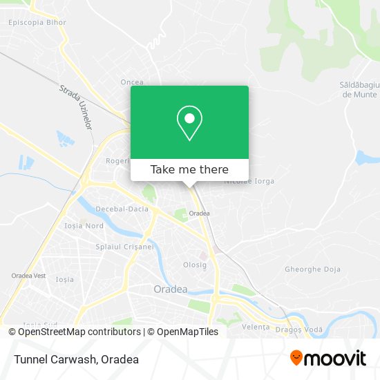 Tunnel Carwash map