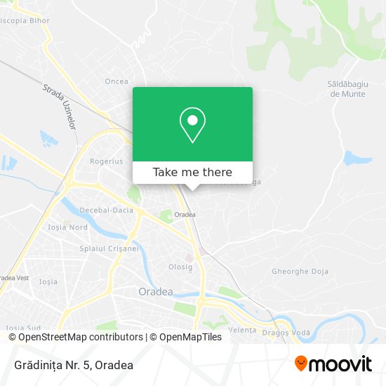 Grădinița Nr. 5 map