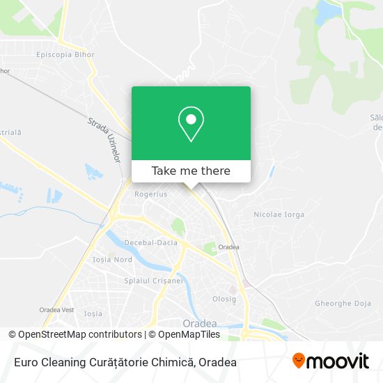 Euro Cleaning Curățătorie Chimică map