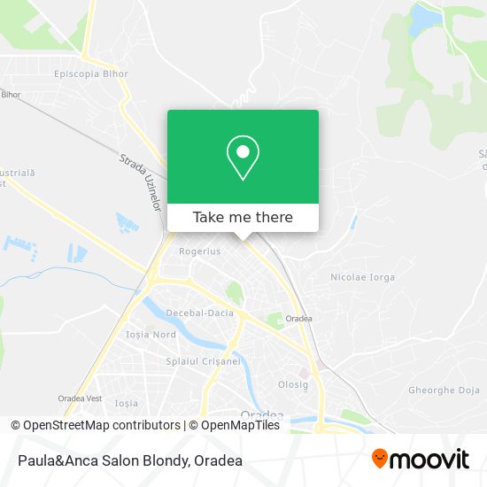 Paula&Anca Salon Blondy map