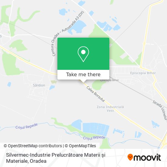 Silvermec-Industrie Prelucrătoare Materii și Materiale map