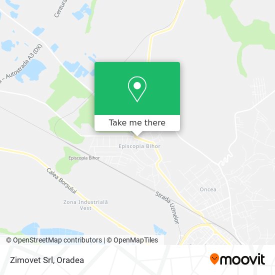 Zimovet Srl map