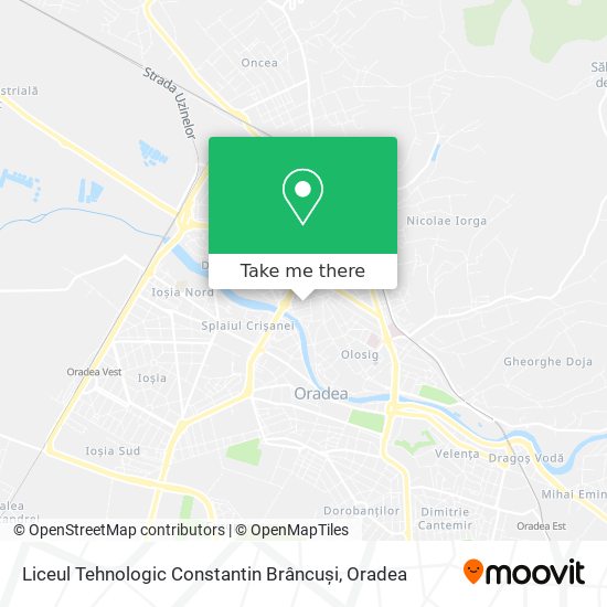 Liceul Tehnologic Constantin Brâncuși map