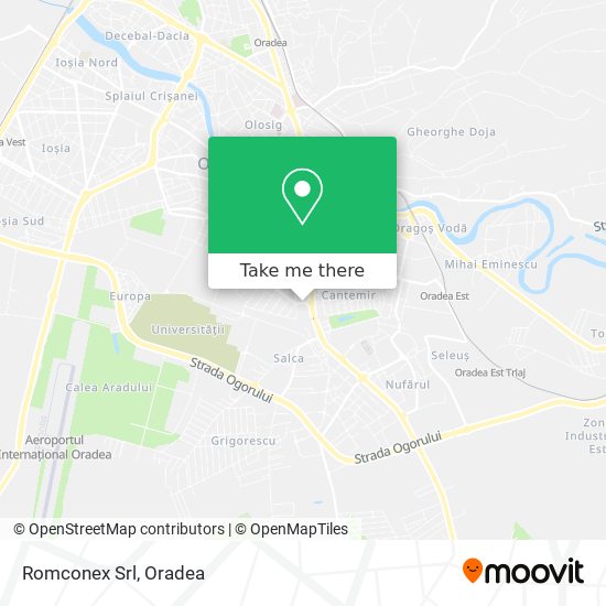 Romconex Srl map