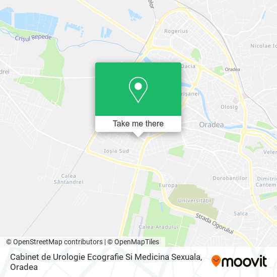 Cabinet de Urologie Ecografie Si Medicina Sexuala map