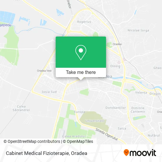 Cabinet Medical Fizioterapie map