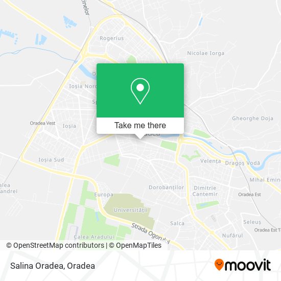 Salina Oradea map