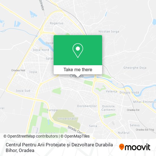 Centrul Pentru Arii Protejate și Dezvoltare Durabila Bihor map