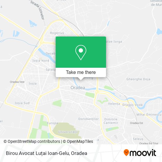 Birou Avocat Luțai Ioan-Gelu map