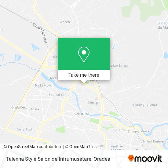 Talenna Style Salon de Infrumusetare map