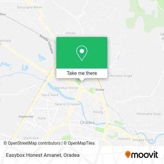 Easybox Honest Amanet map