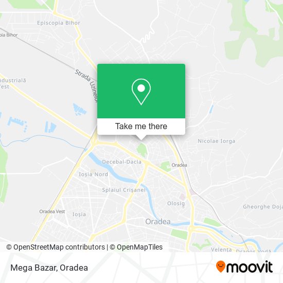 Mega Bazar map