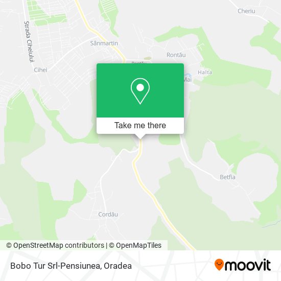 Bobo Tur Srl-Pensiunea map