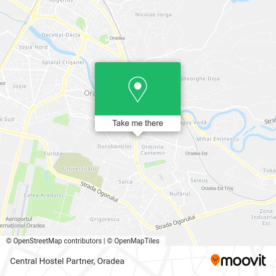 Central Hostel Partner map
