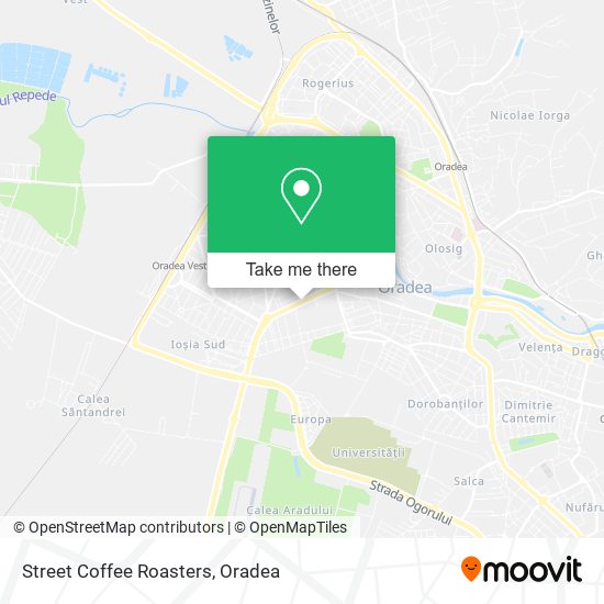 Street Coffee Roasters map