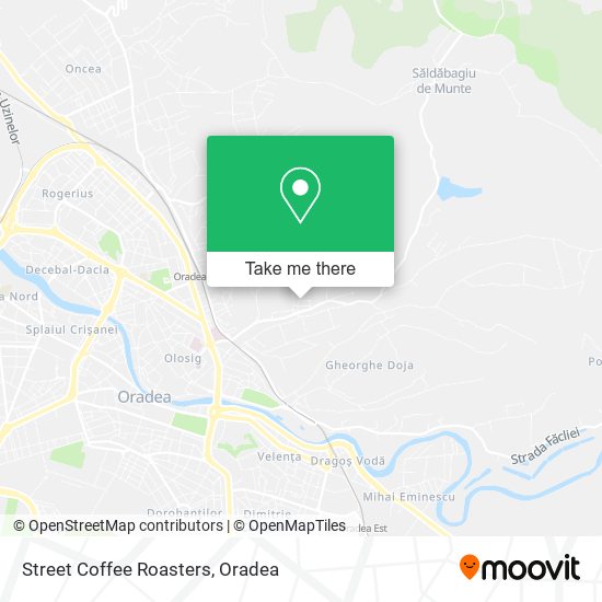 Street Coffee Roasters map