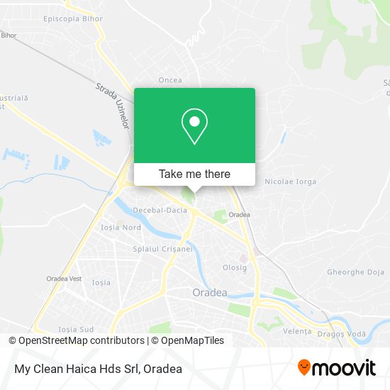 My Clean Haica Hds Srl map
