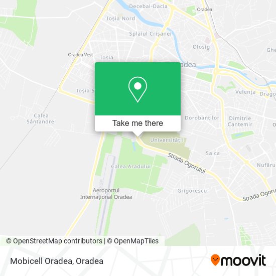 Mobicell Oradea map