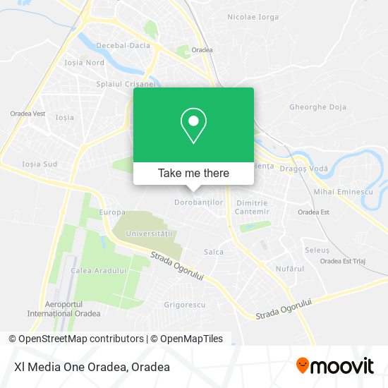 Xl Media One Oradea map