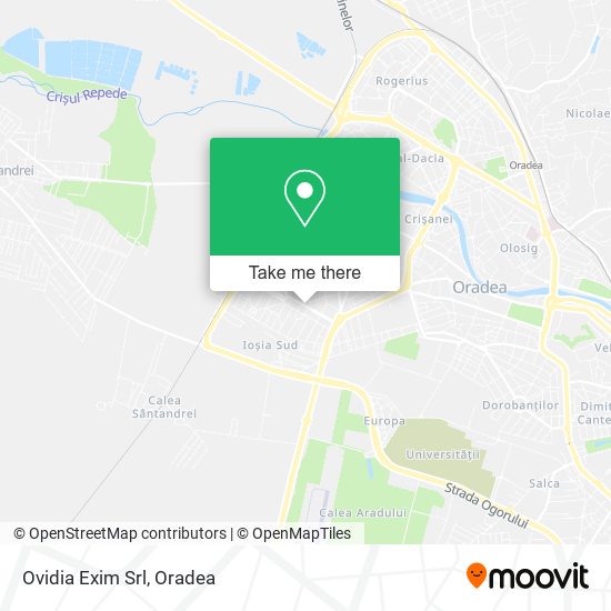 Ovidia Exim Srl map