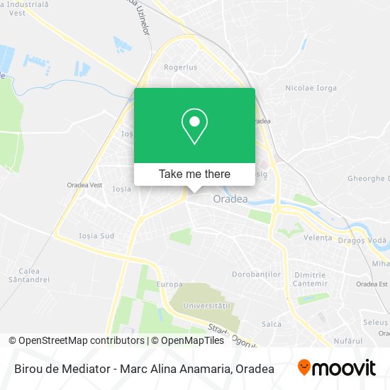 Birou de Mediator - Marc Alina Anamaria map