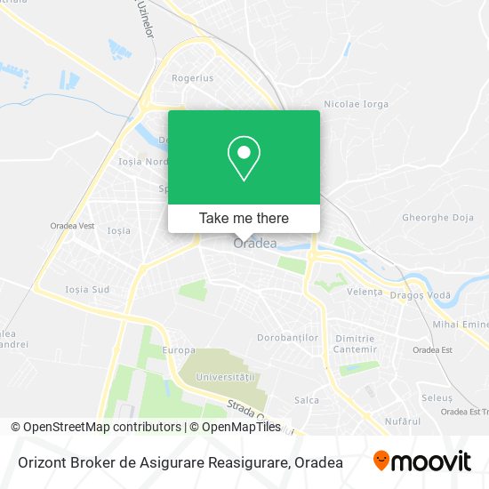 Orizont Broker de Asigurare Reasigurare map
