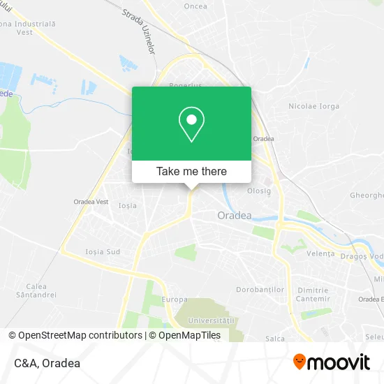 C&A map