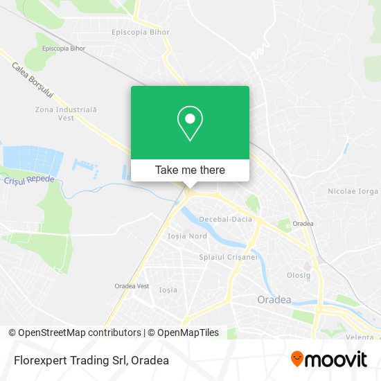 Florexpert Trading Srl map