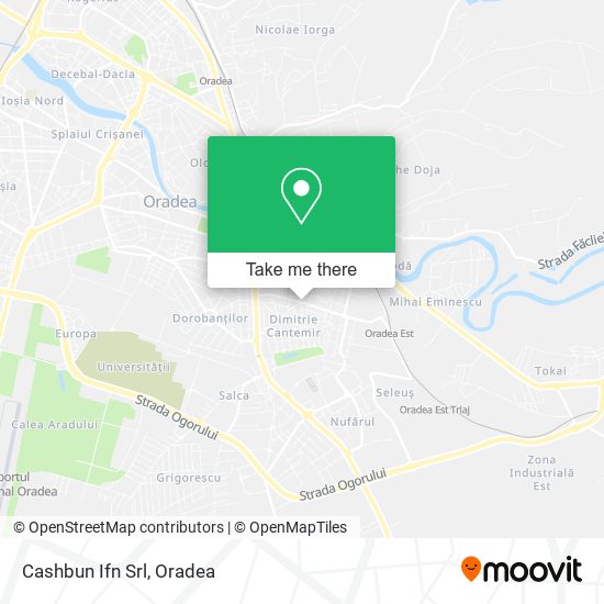 Cashbun Ifn Srl map