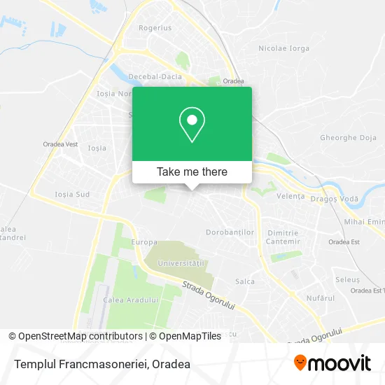 Templul Francmasoneriei map