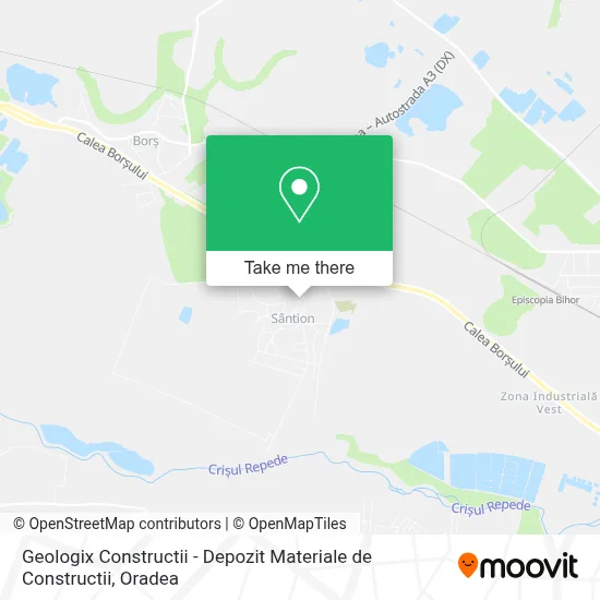 Geologix Constructii - Depozit Materiale de Constructii map