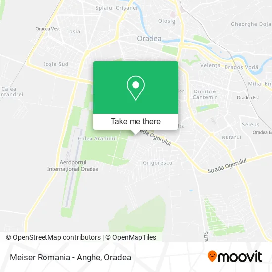 Meiser Romania - Anghe map