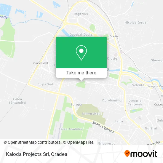 Kaloda Projects Srl map