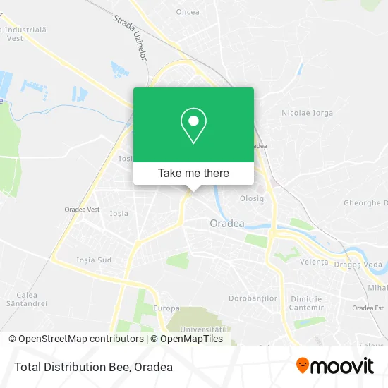 Total Distribution Bee map