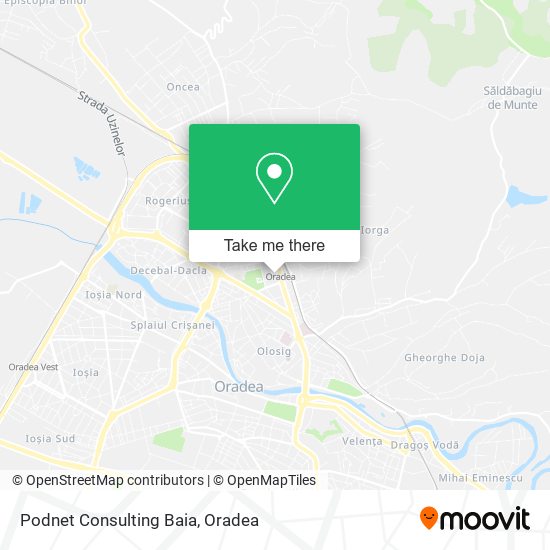 Podnet Consulting Baia map