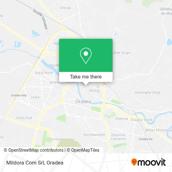 Mildora Com Srl map