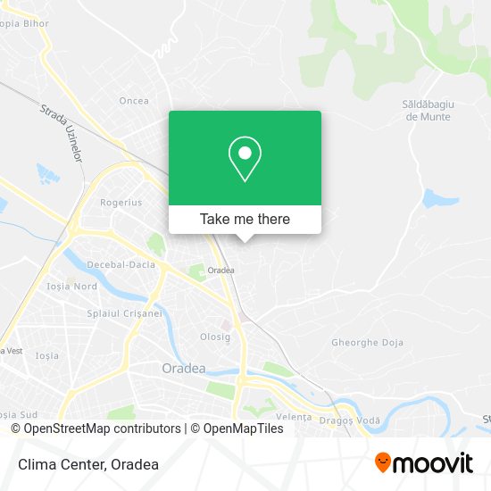 Clima Center map