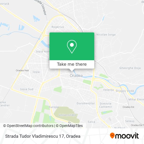 Strada Tudor Vladimirescu 17 map