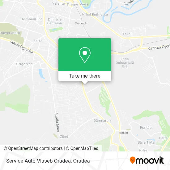 Service Auto Vlaseb Oradea map
