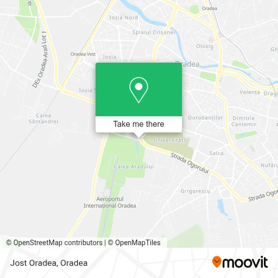 Jost Oradea map