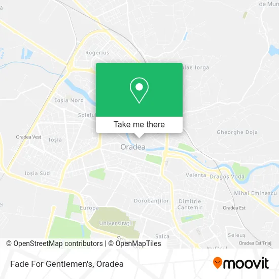 Fade For Gentlemen's map