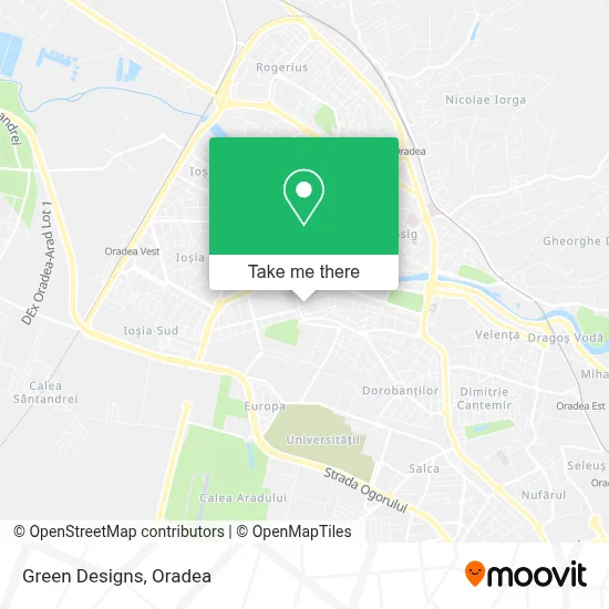 Green Designs map
