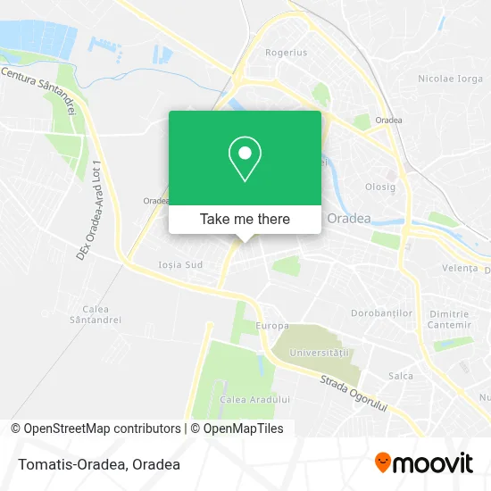 Tomatis-Oradea map