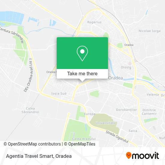 Agentia Travel Smart map
