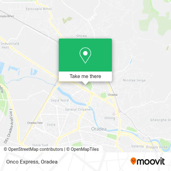 Onco Express map