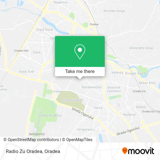 Radio Zu Oradea map