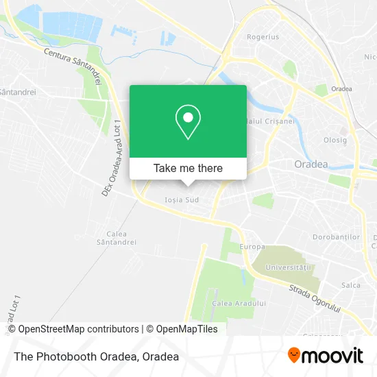 The Photobooth Oradea map